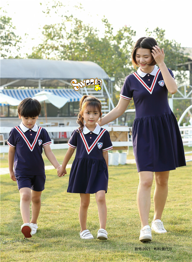 幼兒園園服藍(lán)色熱賣款，鄰?fù)瘓@服